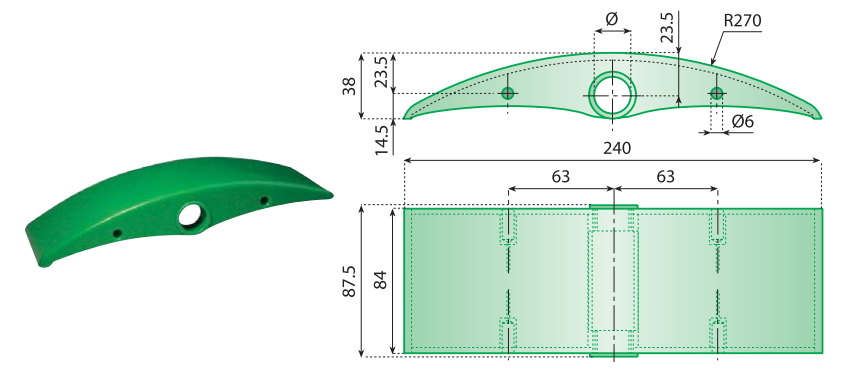 sliding shoe 14820