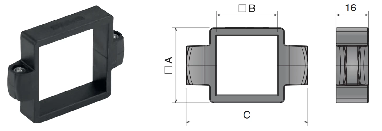 square split collar